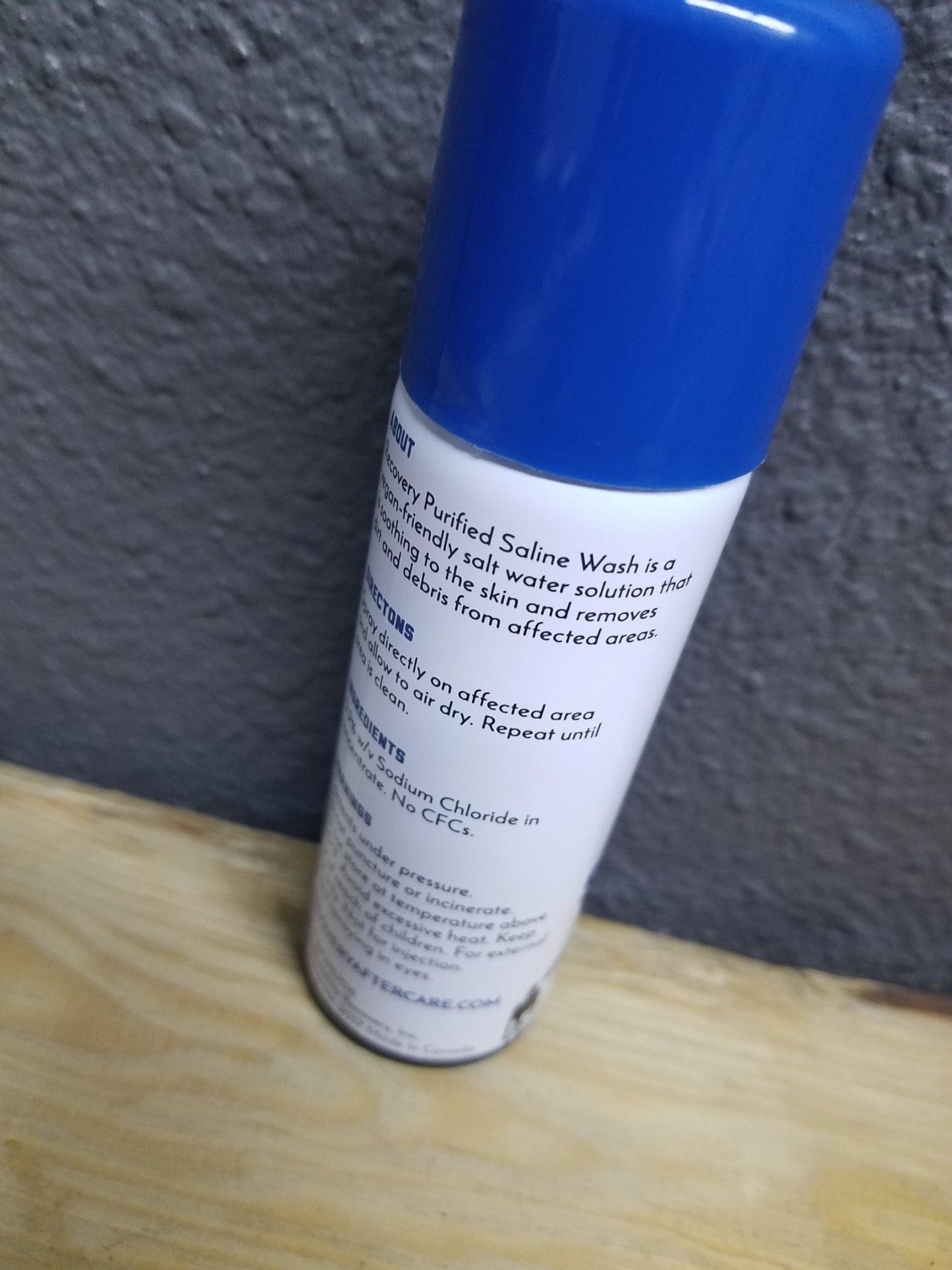 Body piercing aftercare spray 1.5 ounces purified saline wash solution vegan - SirenBodyJewelry