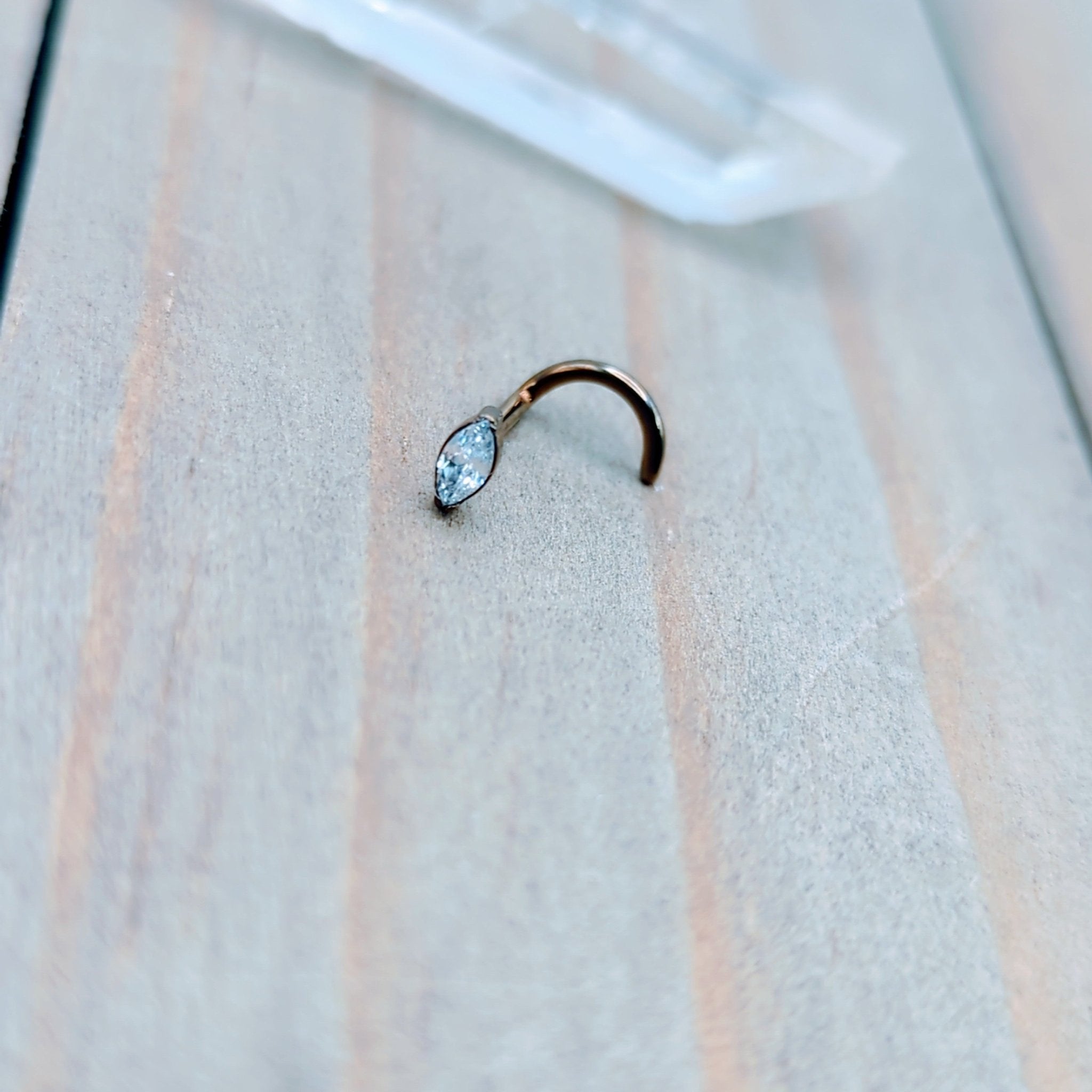 Transparent sales nose ring