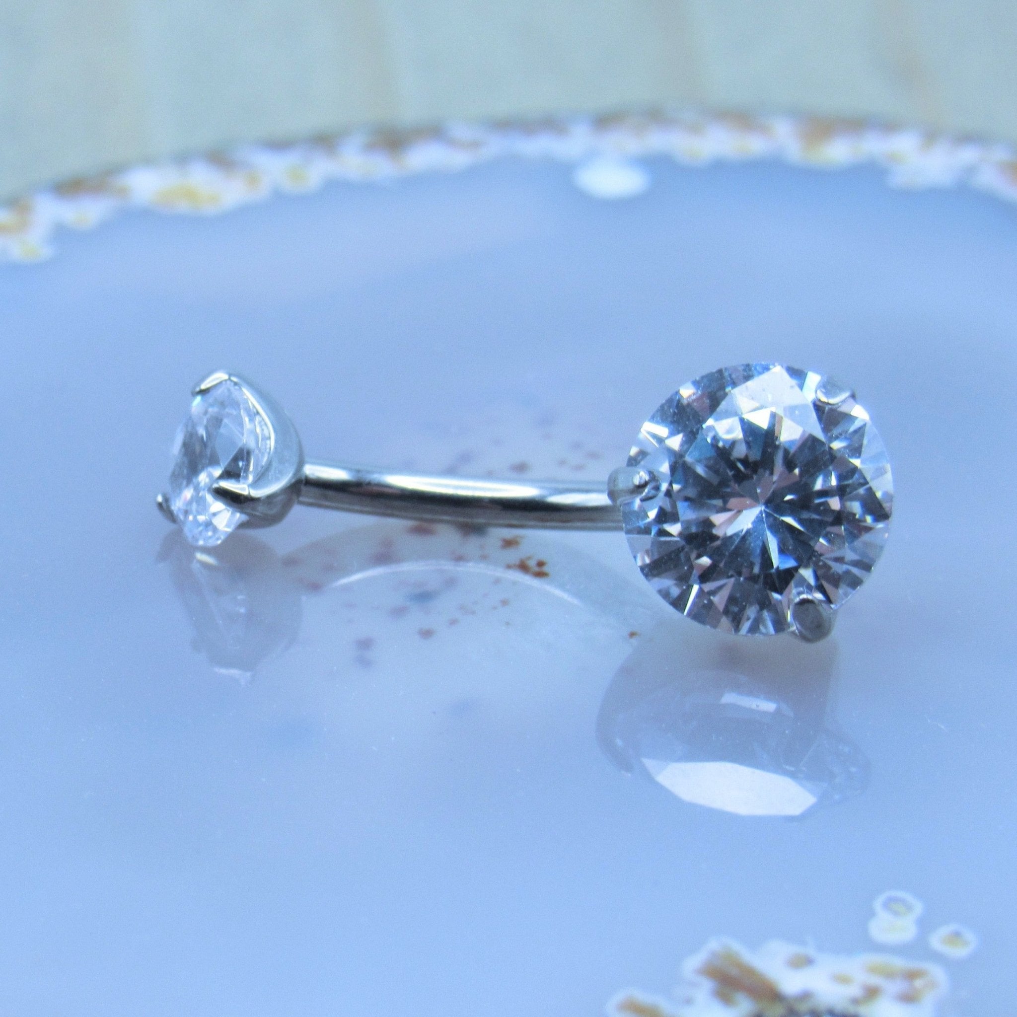 Platinum deals belly ring