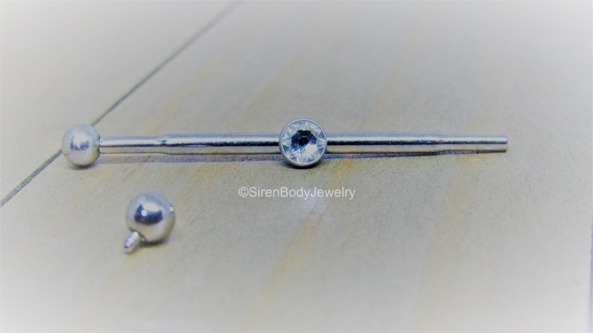 Sterling silver online scaffold bars