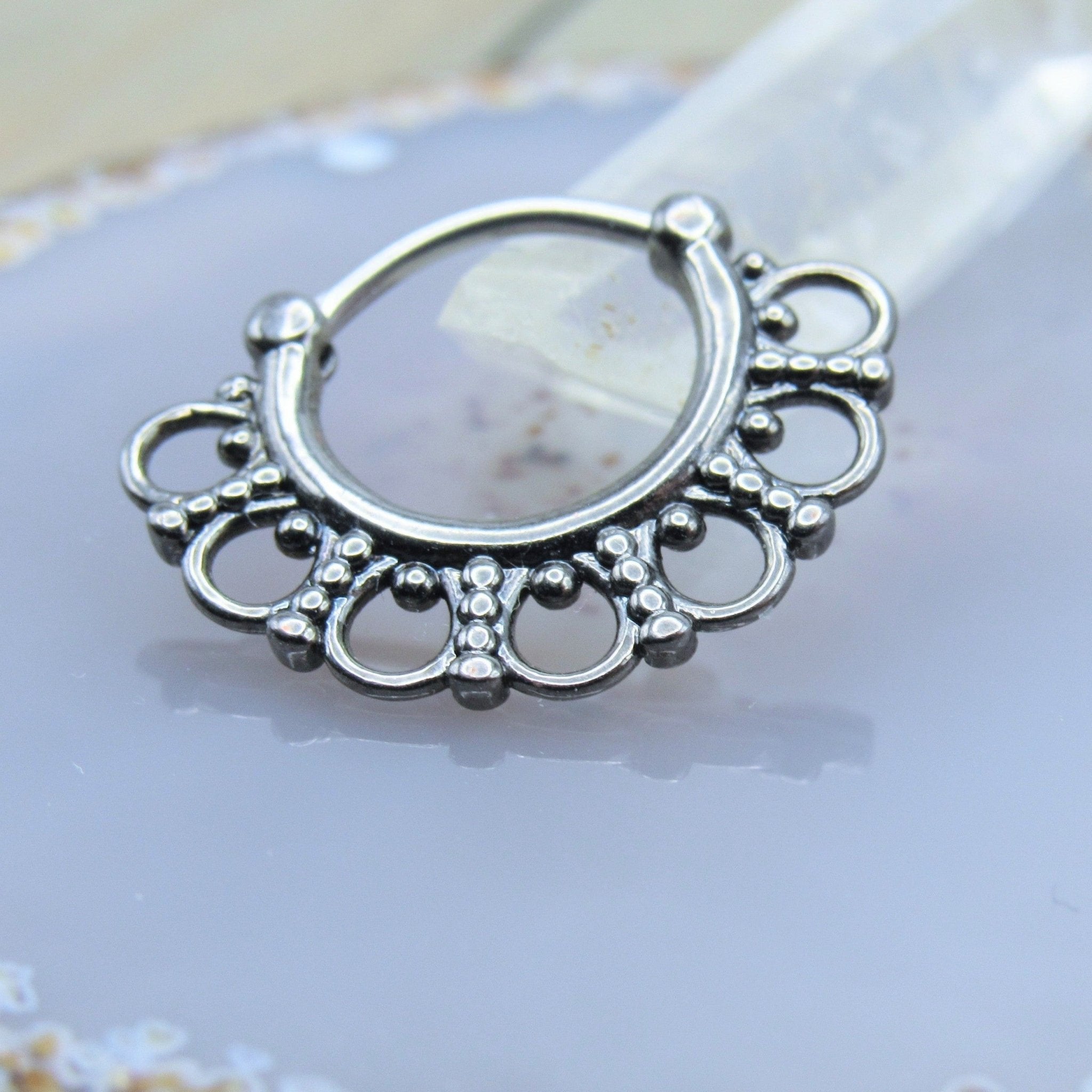 Tribal on sale septum ring