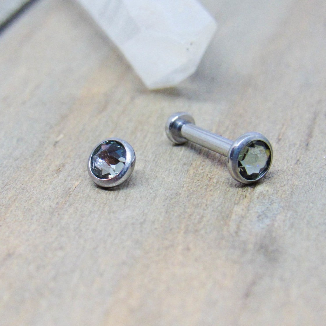 Flat Outer Conch Piercing Jewelry - Luxury 925 Sterling Silver Earring –  Dolce Mondo Jewelry
