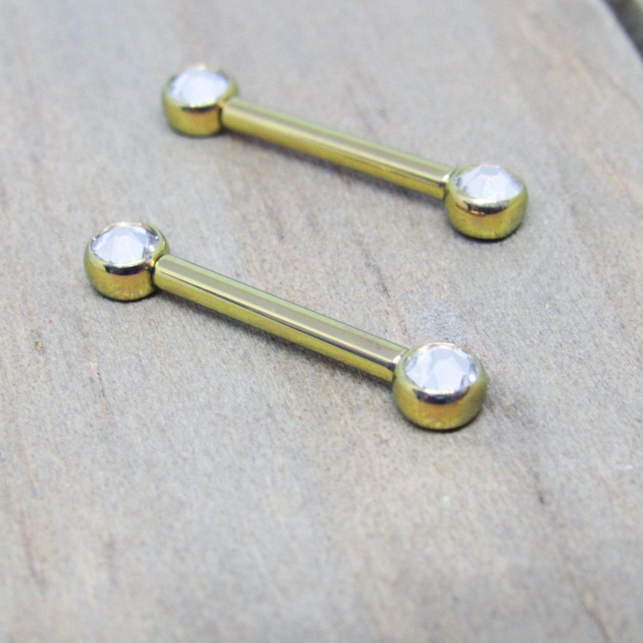 Swarovski nipple clearance bar